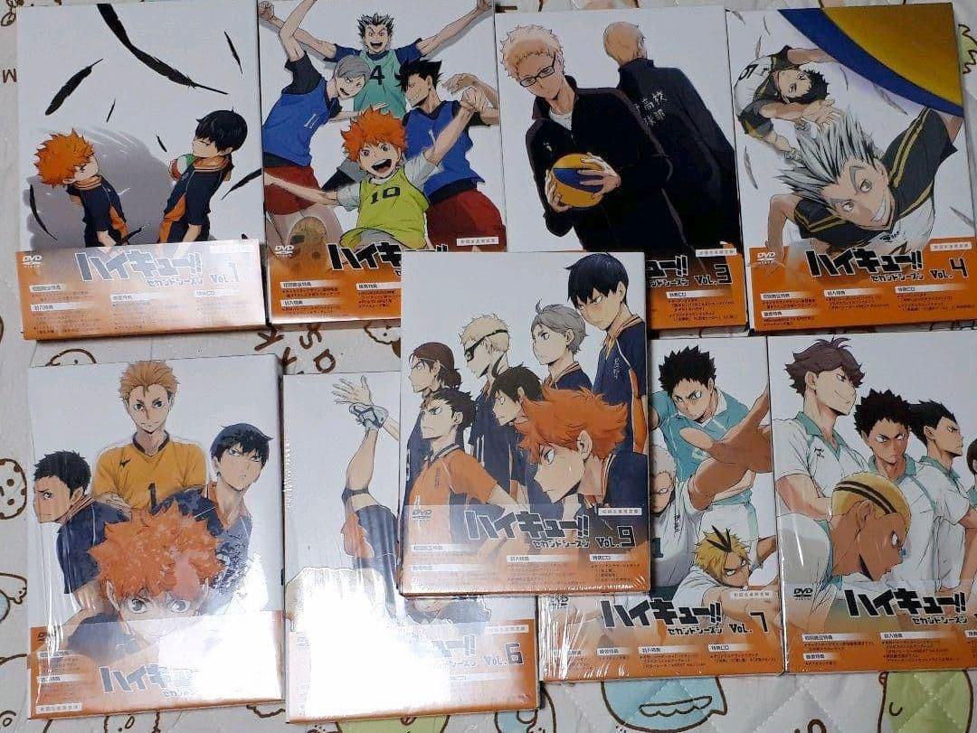 ハイキュー!! セカンドシーズンDVDBOX DVD全巻