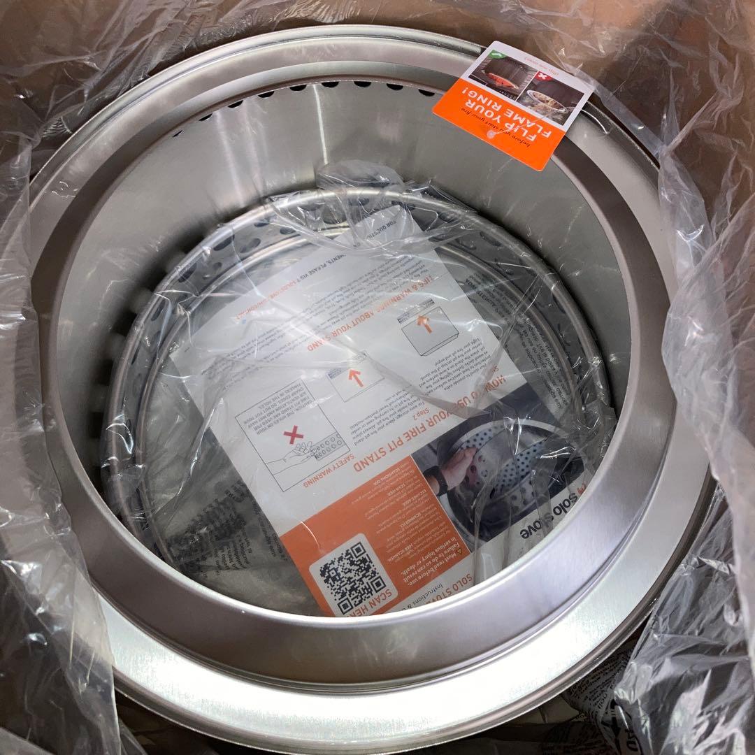 未使用SOLO STOVE RANGER KIT 2.0 、ハブ、ハンドルセット