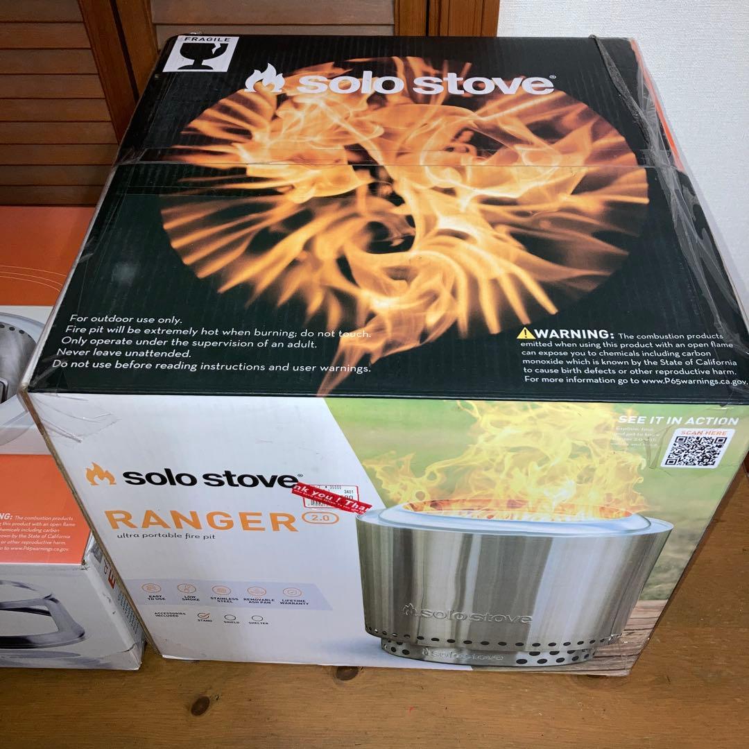 未使用SOLO STOVE RANGER KIT 2.0 、ハブ、ハンドルセット
