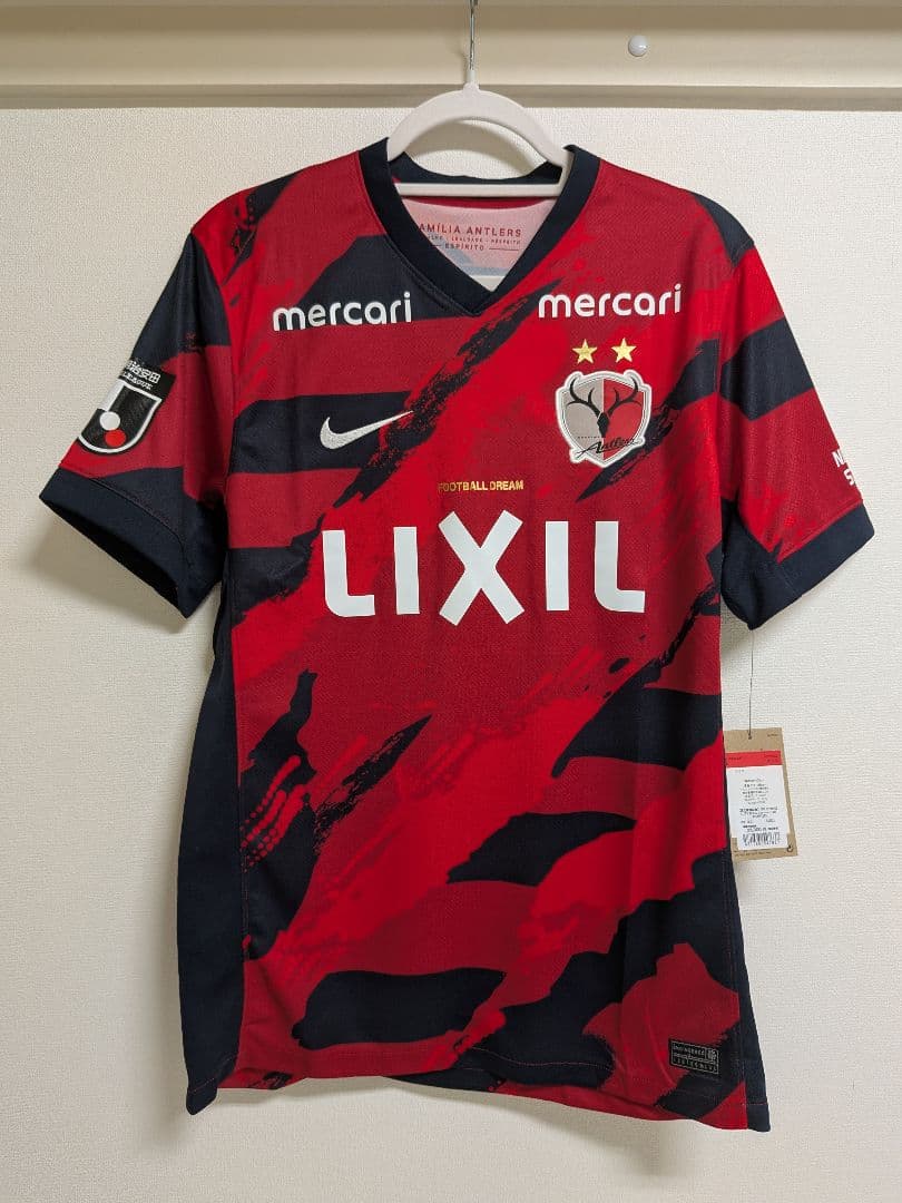 タ*カ様 【鹿島アントラーズ】国立開催記念ユニフォーム　黄金背番号12 Lサイズ