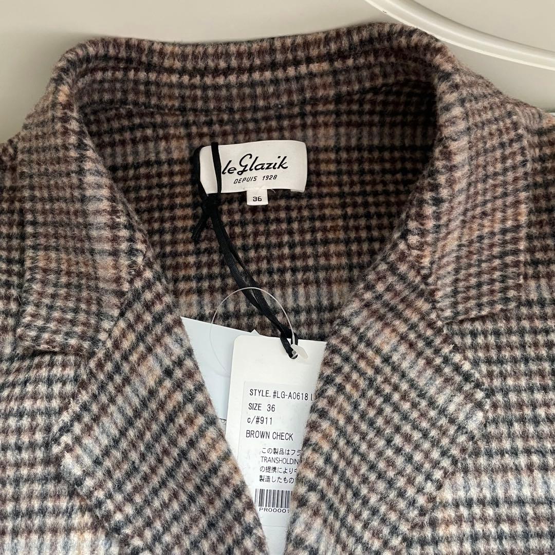 LE GLAZIK ルグラジック リバージャケット チェック