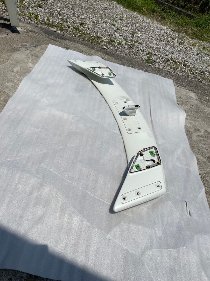 値下げ　日産　R35 GTR 純正　リアウイング　パール　R34 S15