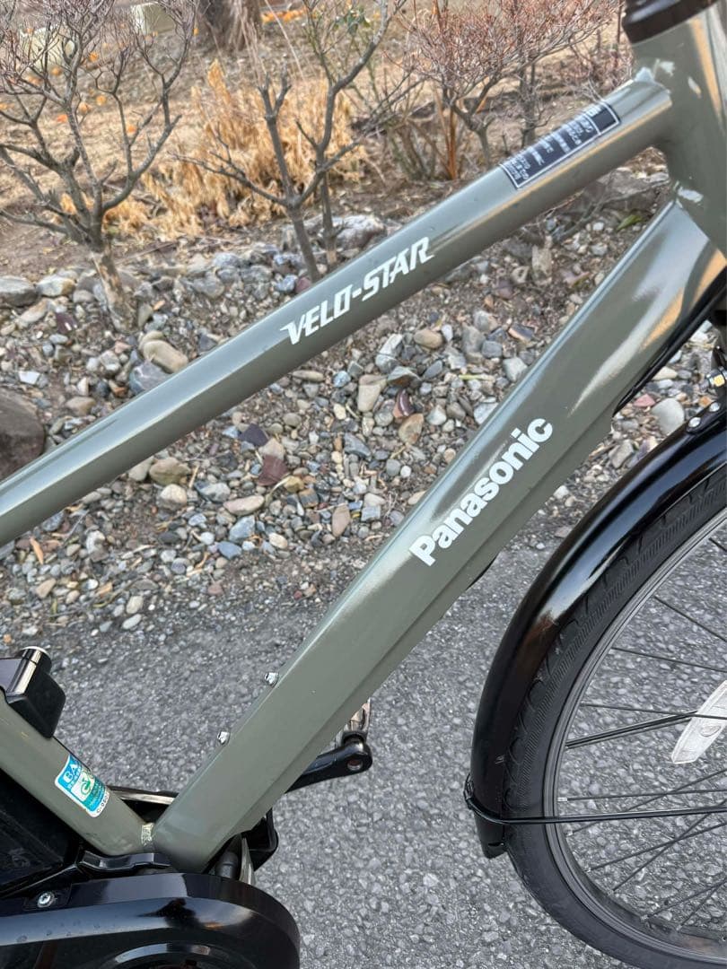 電動アシスト自転車 オリーブグリーン