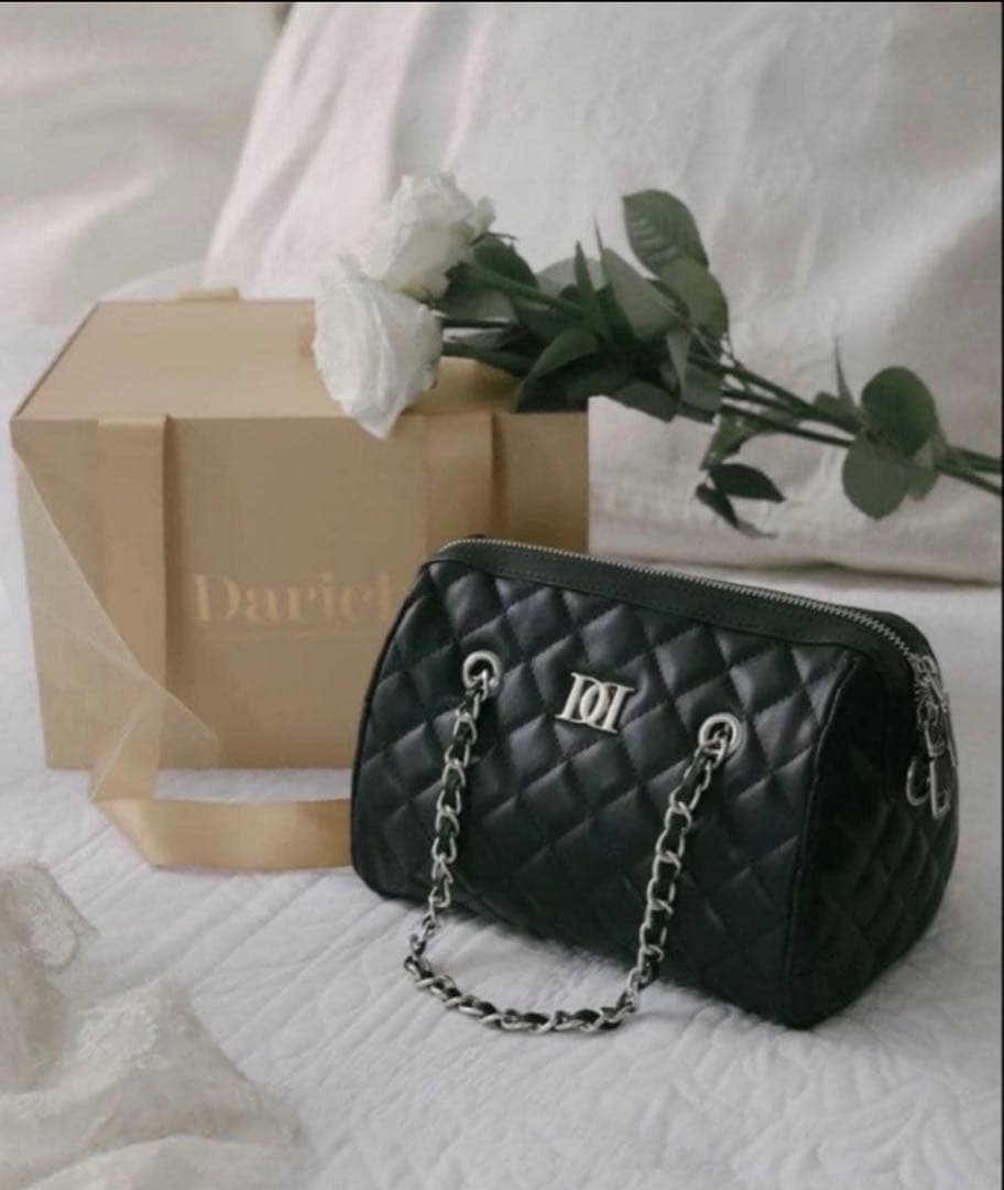 Darich キルティングミニボストンバッグ