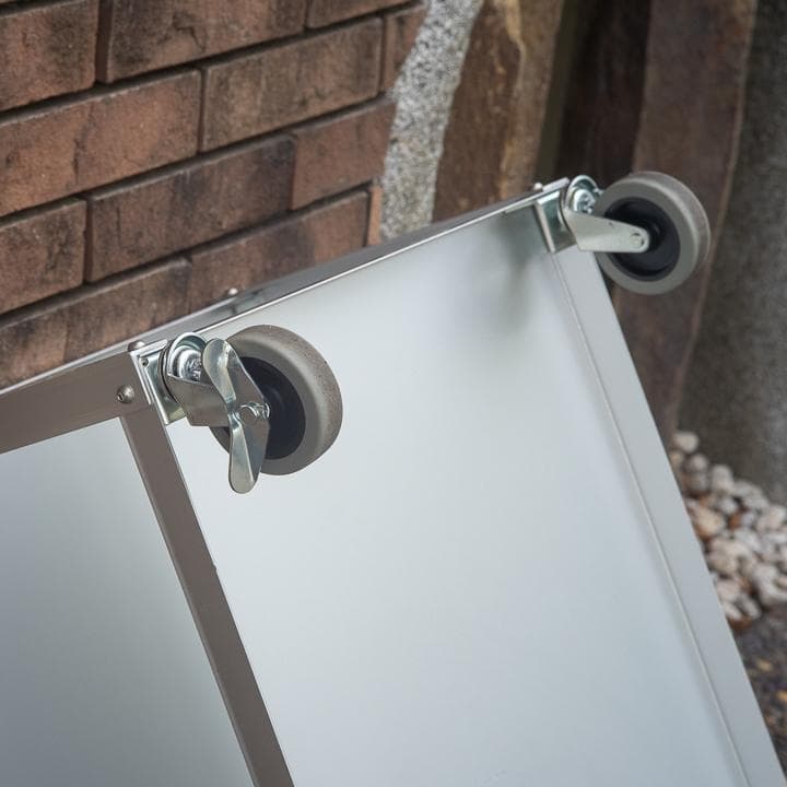 廃盤 無印良品 MUJI アルミ ローテーブル ワゴン 鈴木敏彦