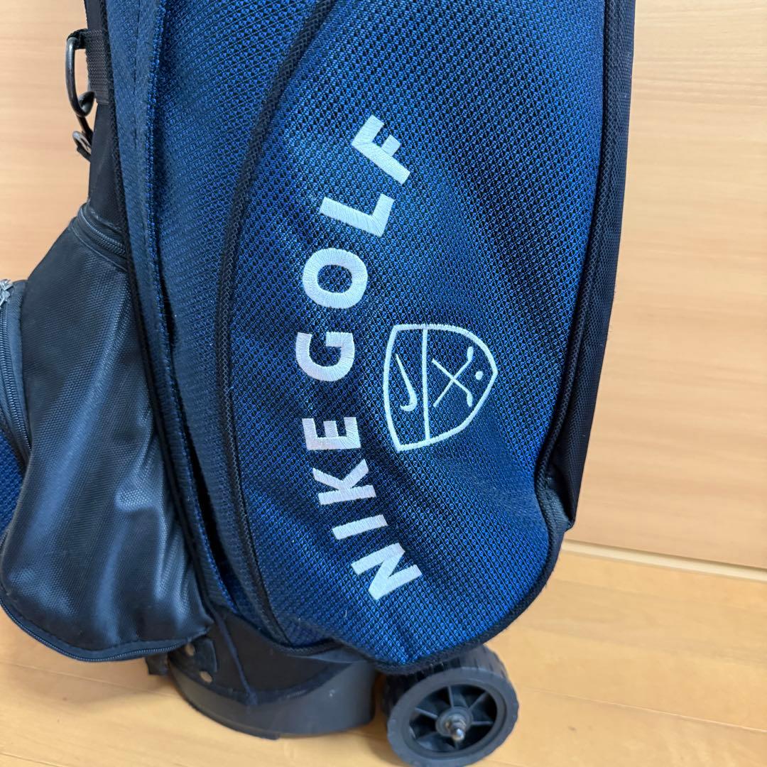 NIKE ナイキ ゴルフ 軽量 キャディバッグ キャスター キャリーハンドル
