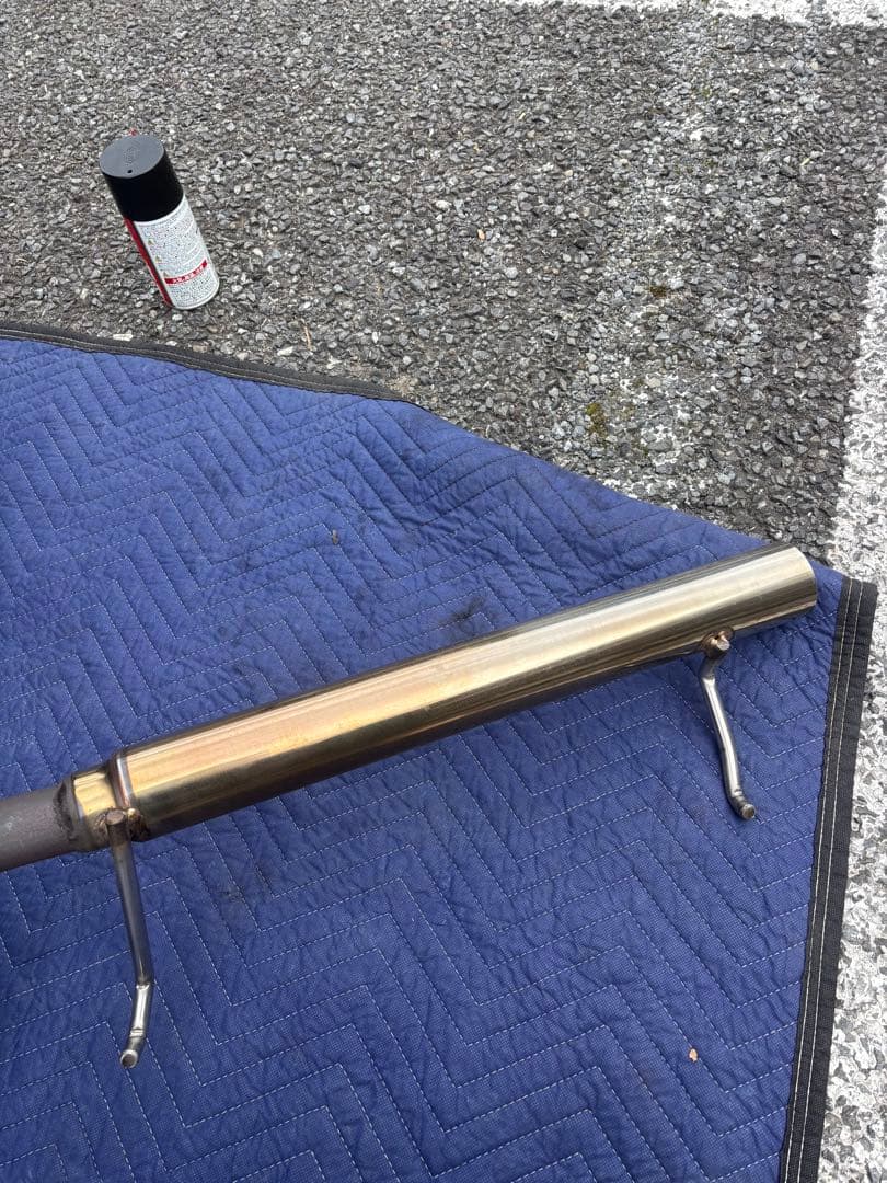 エスポワール製・ジムニーjb23・右出し跳ね上げ爆音マフラー