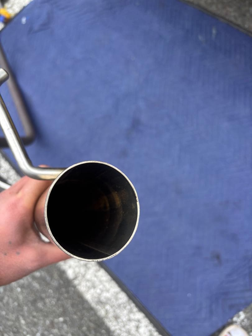 エスポワール製・ジムニーjb23・右出し跳ね上げ爆音マフラー