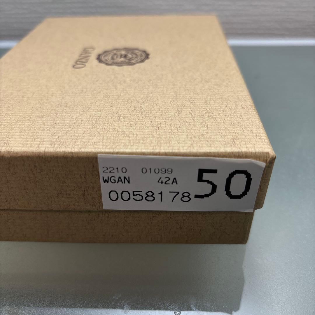 【GANZO】 ブライドルカジュアル)小銭入れ付き二つ折り財布 ヘーゼル