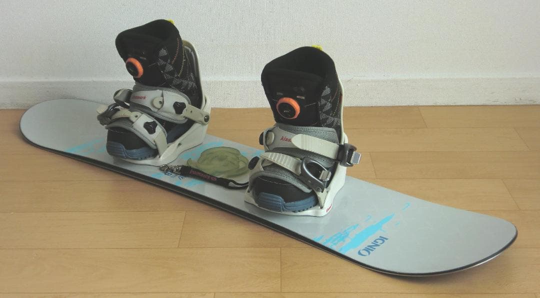 ■■送料無料■IGNIO■子供用スノボフルセット■板98靴19■WAX済■■