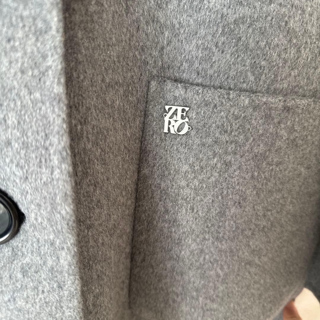 Aライン ウールコート 新品 グレー