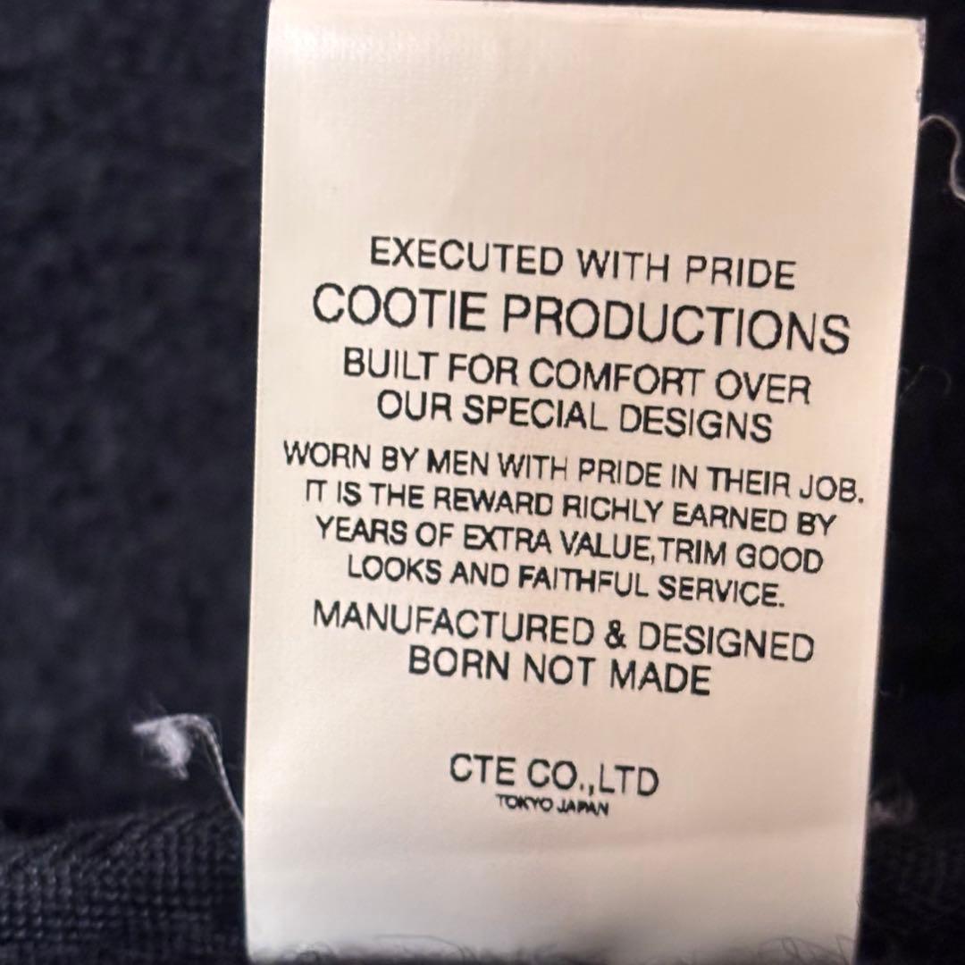 COOTIE PRODUCTIONS ビーチクロス　レザー　ウール　ジャケット