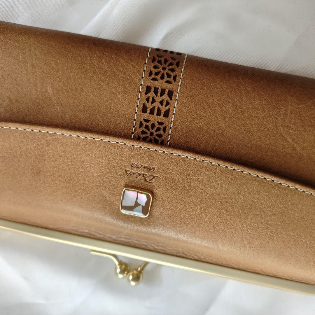 美品　『Dakota』ダコタ　コッチャ　ガマ口長財布