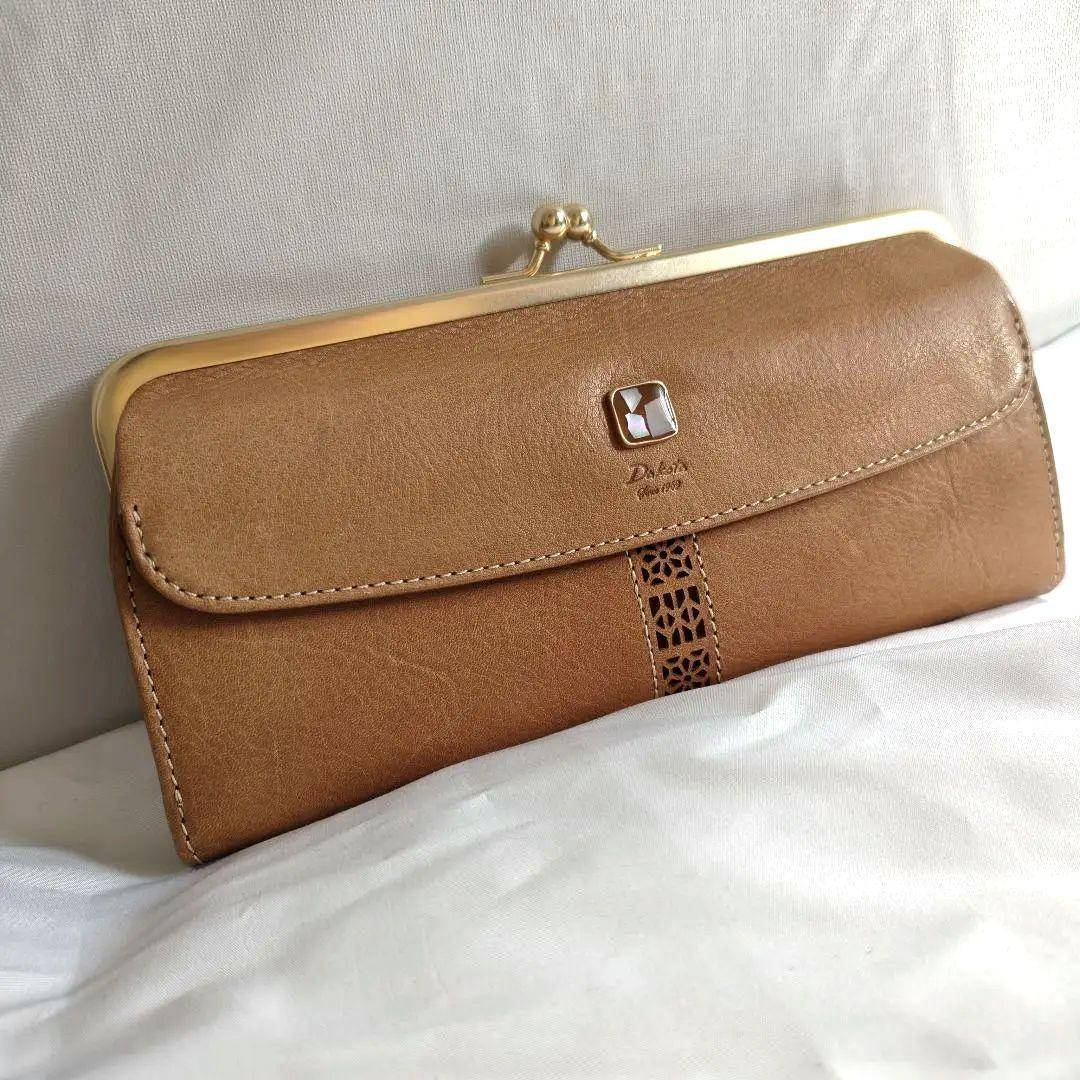 美品　『Dakota』ダコタ　コッチャ　ガマ口長財布