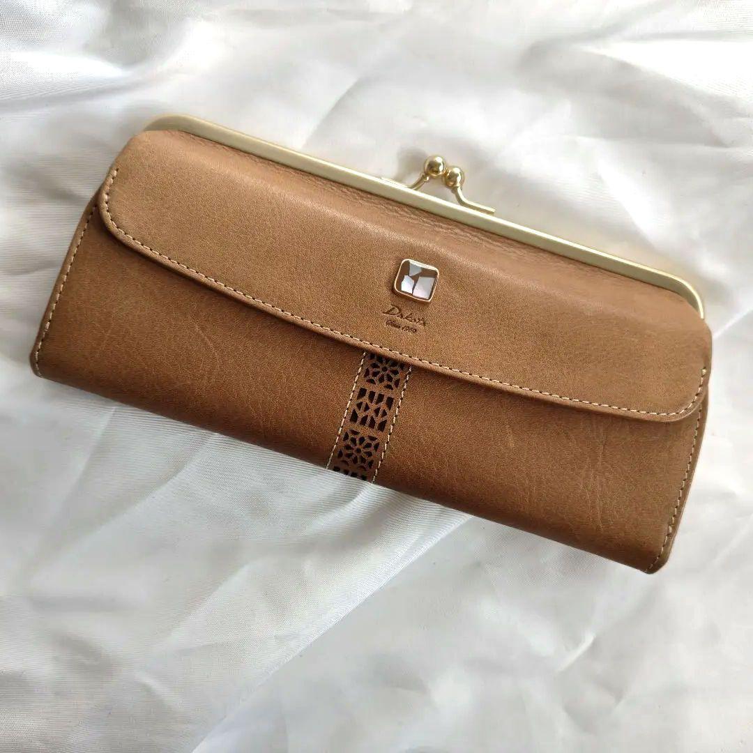 美品　『Dakota』ダコタ　コッチャ　ガマ口長財布