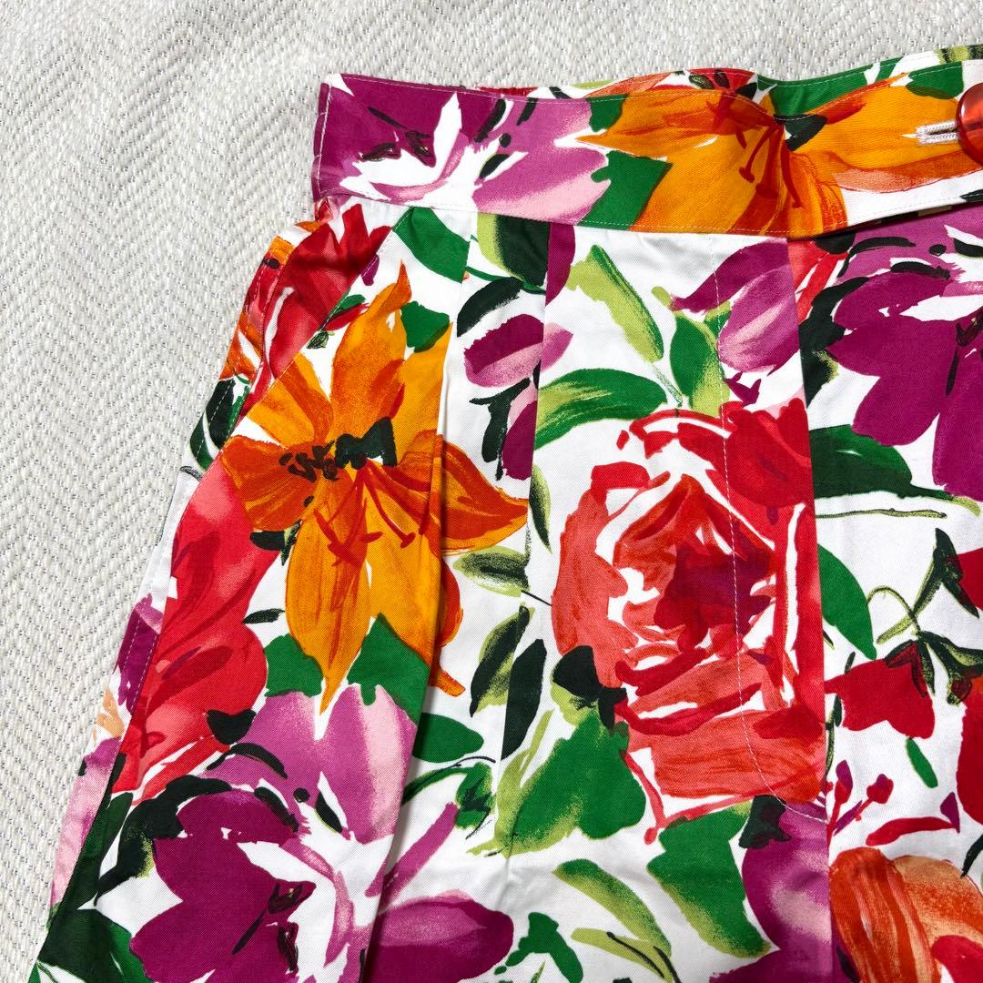 新品 90s VINTAGE DIOR floral printed pants