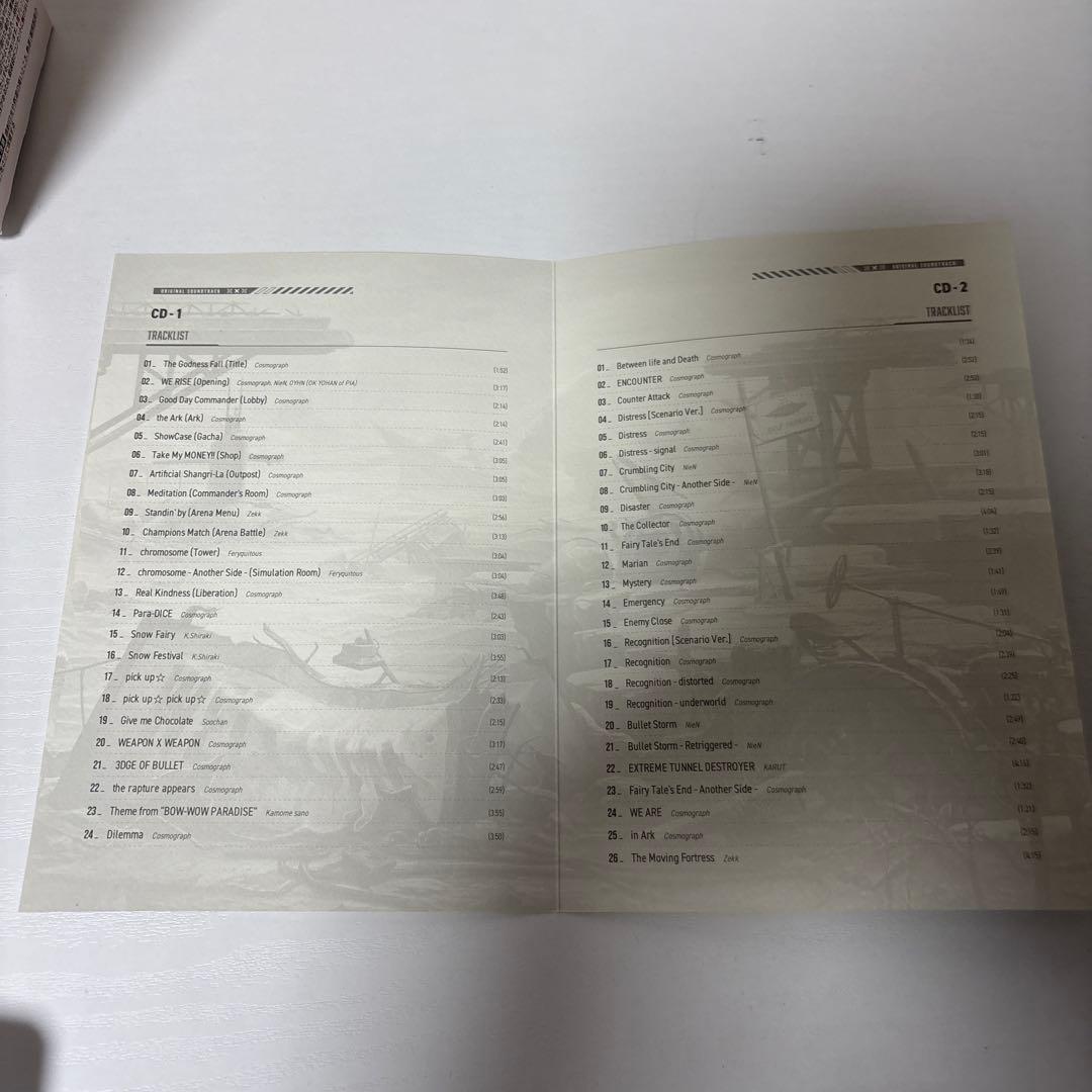 NIKKE オリジナルサウンドトラック　開封品