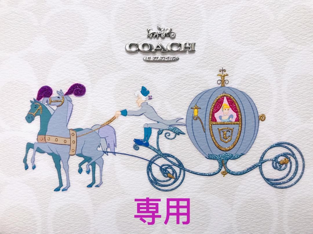 m 新品 coach 6 リング キー ケース ホース アンド キャリッジ