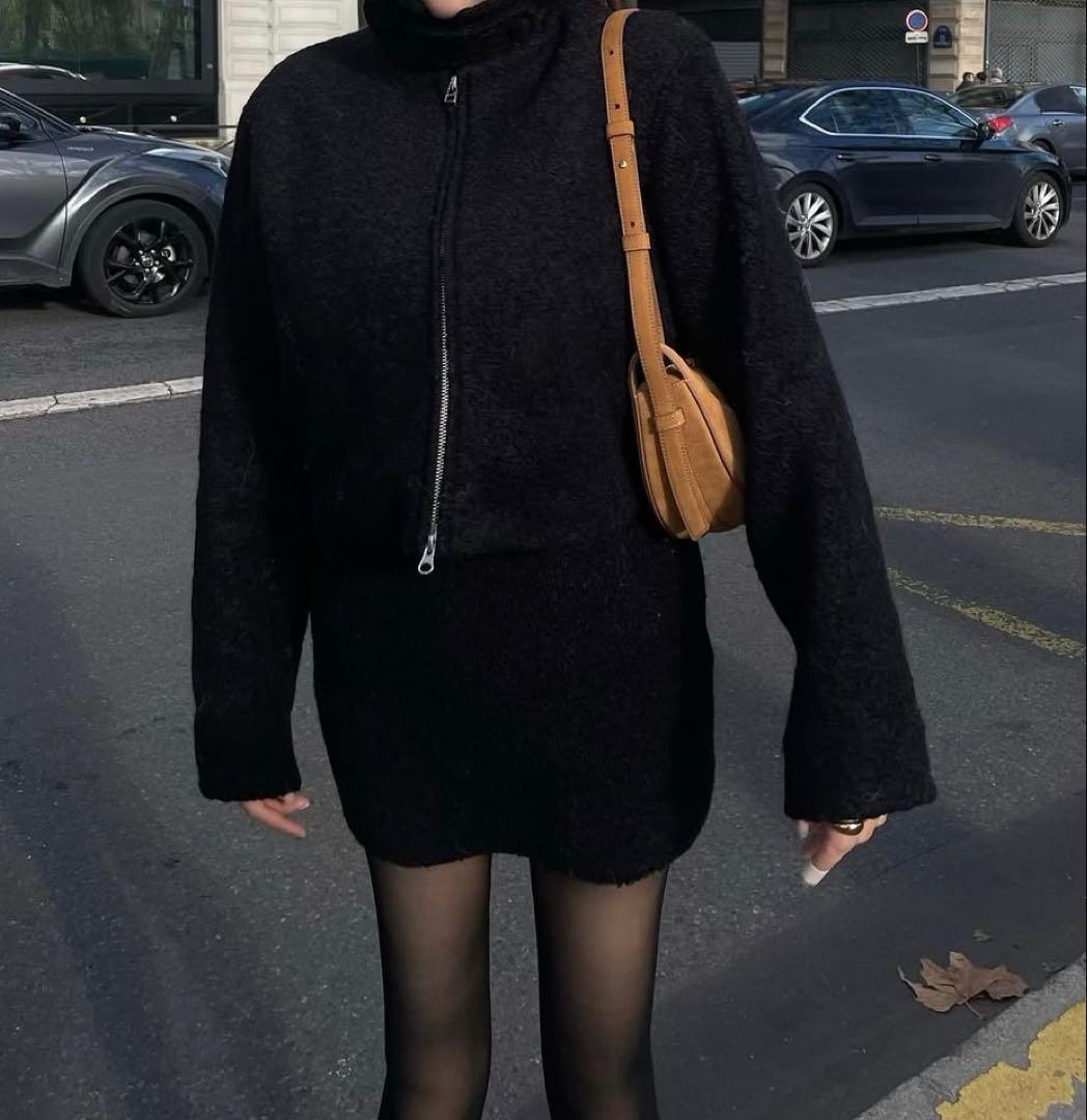 the toe スカートセットアップ　フリース　ボアコート