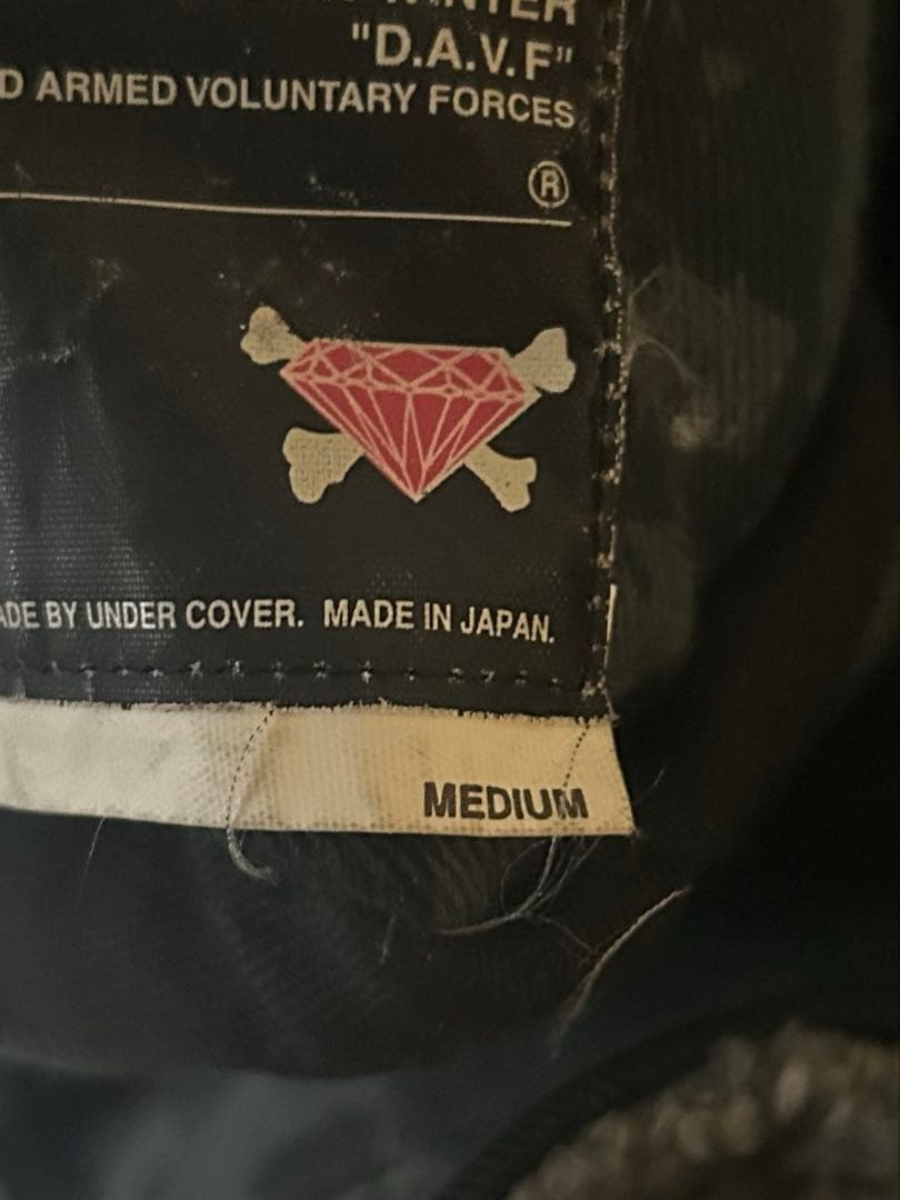 01aw UNDERCOVER SHANTii D.A.V.F スカルテーラード