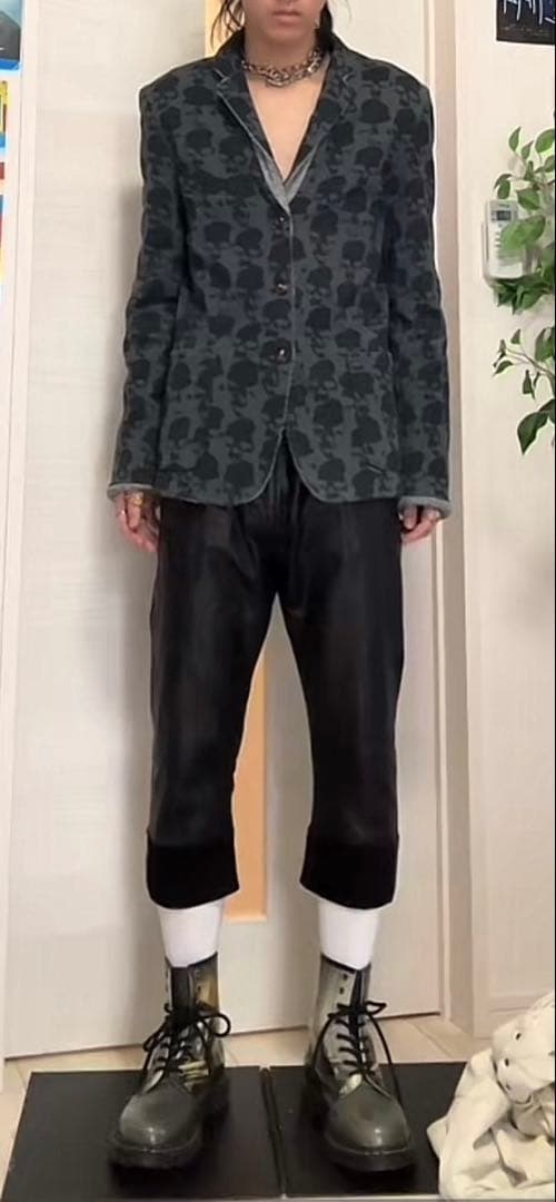 01aw UNDERCOVER SHANTii D.A.V.F スカルテーラード