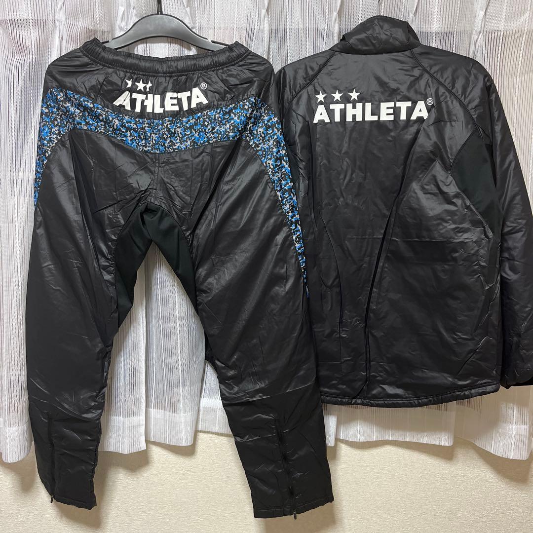 ATHLETA 暖かい中綿入りピステ上下セット　Ｌサイズ