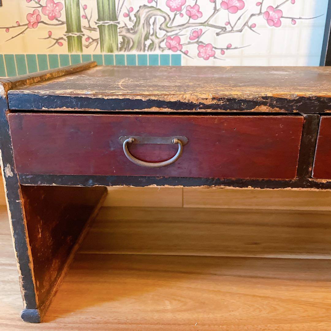 昭和レトロ　文机　古道具　書斎机