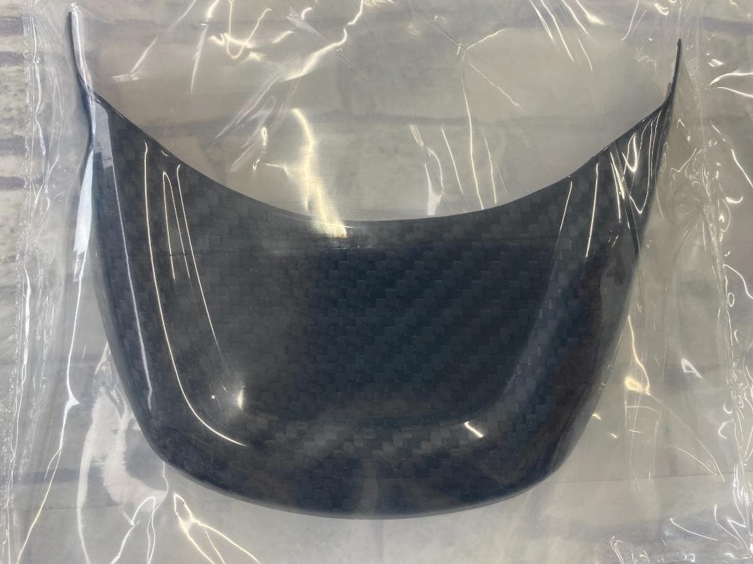 トヨタ スープラ ドライカーボン製 ステアリングカバー 4点セット　ST-542