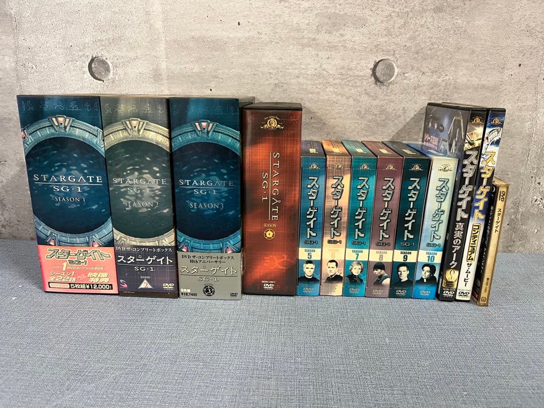 ☆スターゲイト SG-1 DVD シーズン1〜10 コンプリートBOX セット