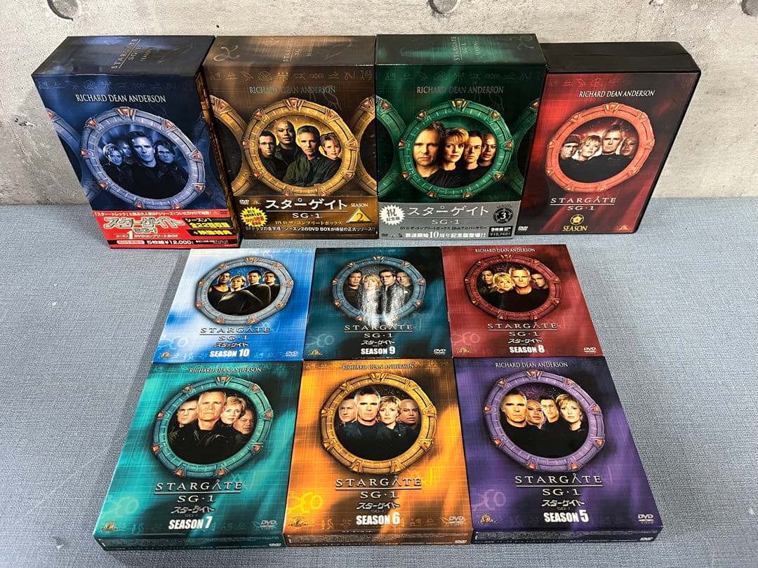 ☆スターゲイト SG-1 DVD シーズン1〜10 コンプリートBOX セット
