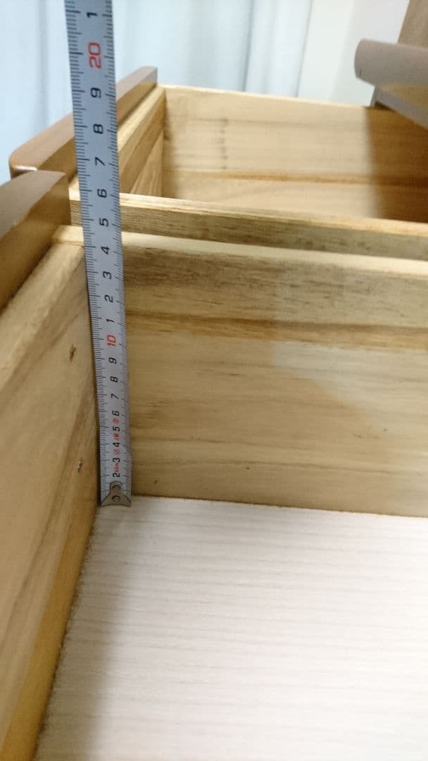 サンウッディ-ローチェスト3段 W140xD45xH84cm