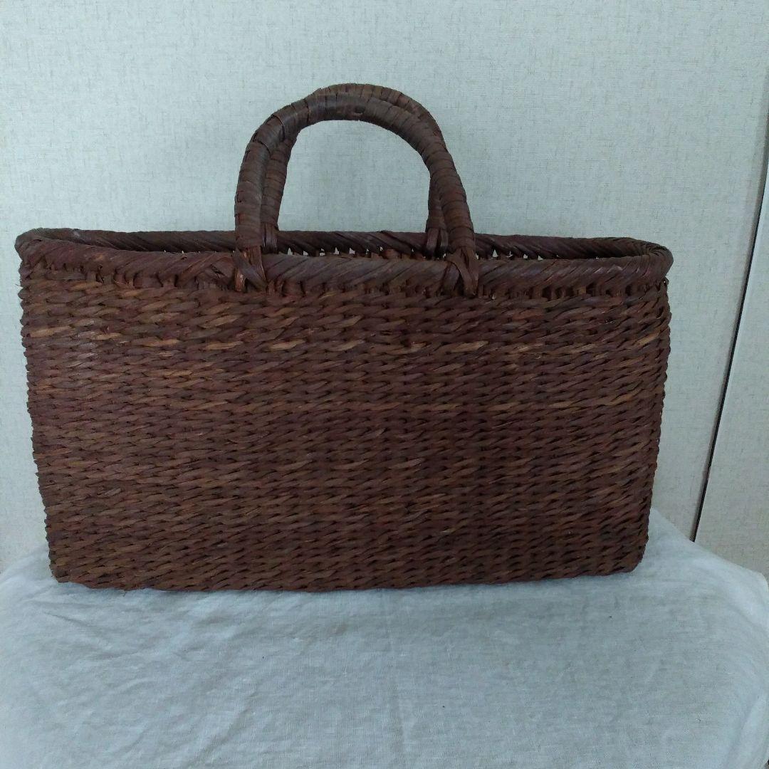 本日限定最終値下げ✨「国産」山葡萄お洒落かごバッグ