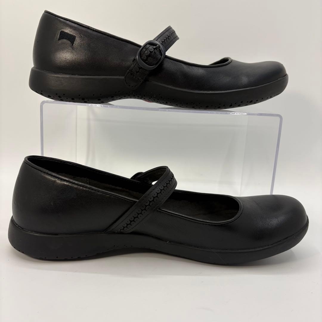 CAMPER スパイラルコメット メリージェーン 37 ブラック 美品