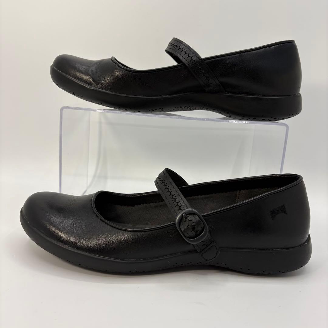 CAMPER スパイラルコメット メリージェーン 37 ブラック 美品