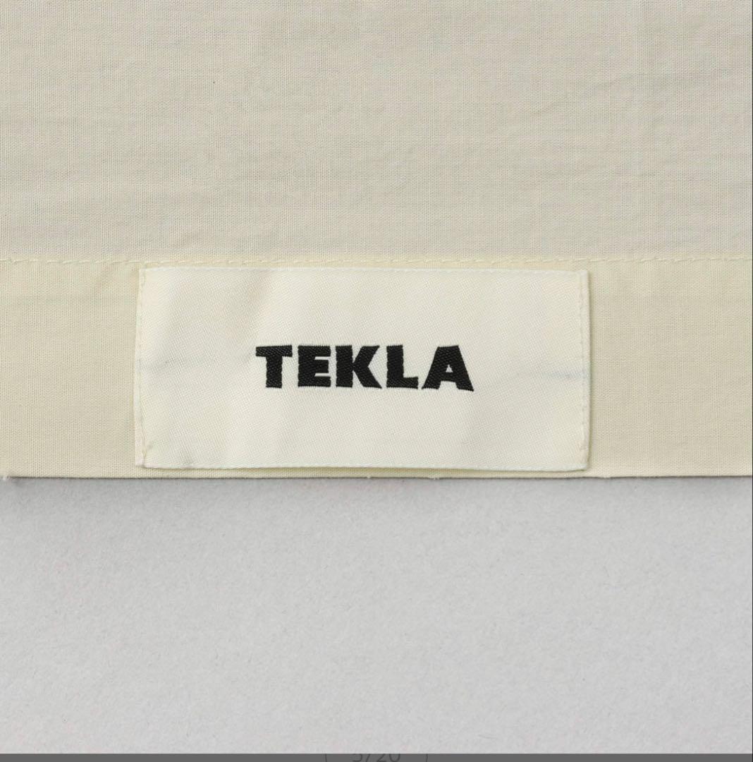 TEKLA フラットシーツ ダブルサイズ ホワイト