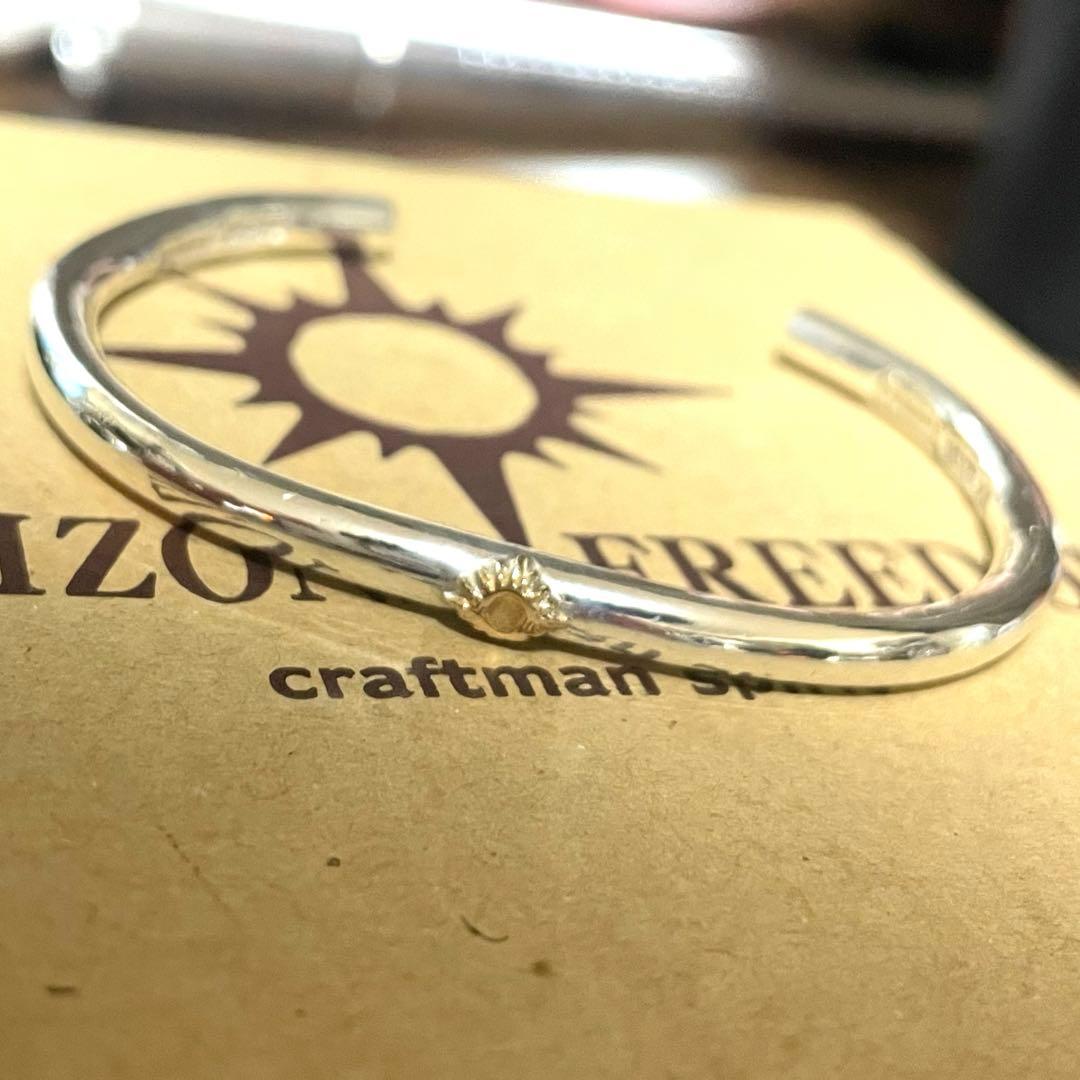 極美品　レディース　バングル　ブレスレット　アリゾナフリーダム　Sサイズ