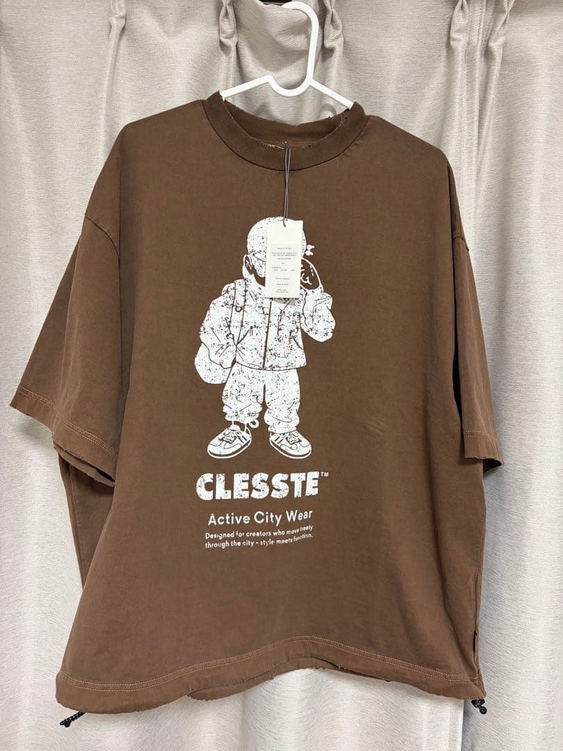 トップス CLESSTE BOY\" PIGMENT DYED S/ST-SHIRT