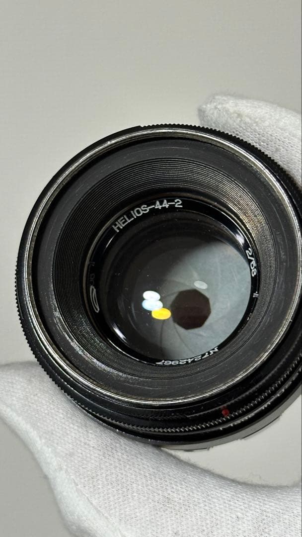 分解清掃済 ゼブラ Helios-44-2 58mm f2