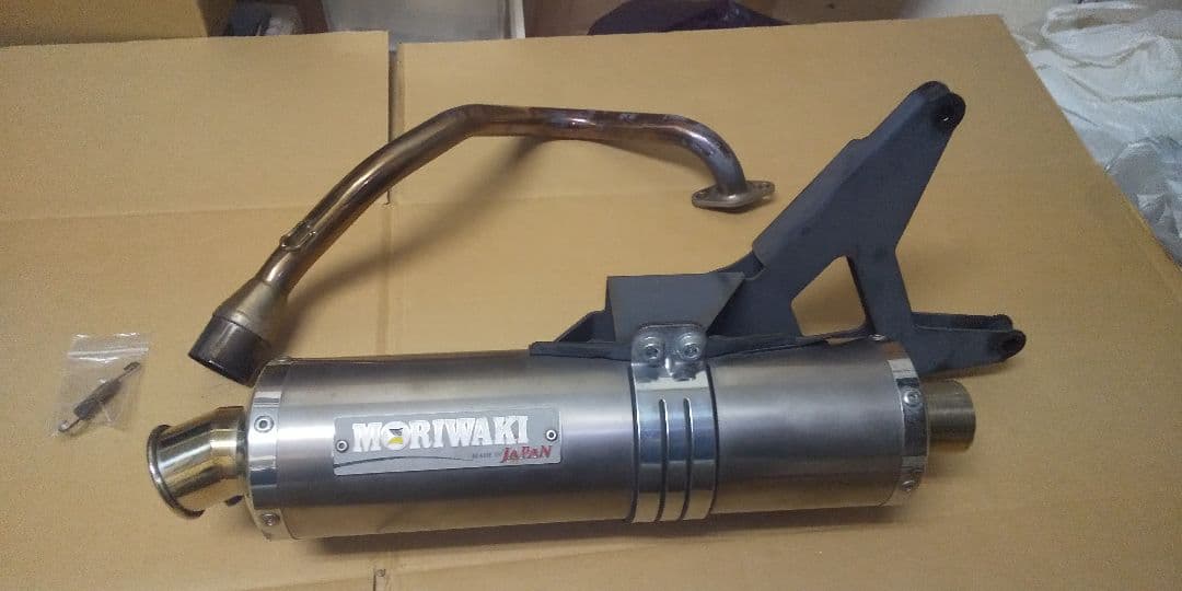 JF45 リード125 モリワキステンレスマフラー
