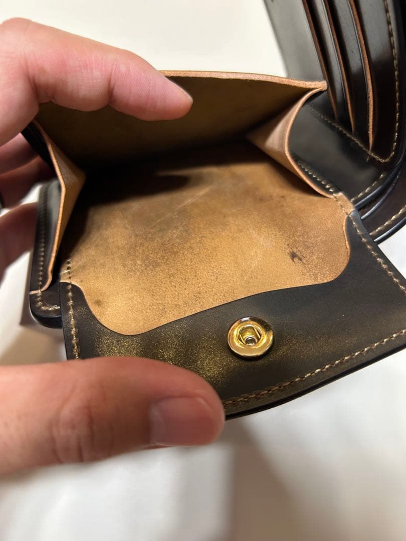 ワイルドスワンズ　フルシェルコードバン　グラウンダー　ダークコニャック