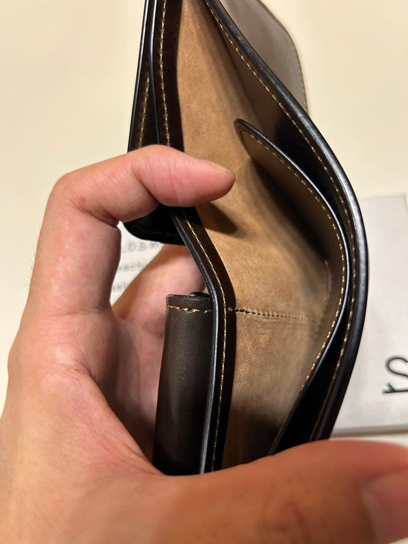 ワイルドスワンズ　フルシェルコードバン　グラウンダー　ダークコニャック