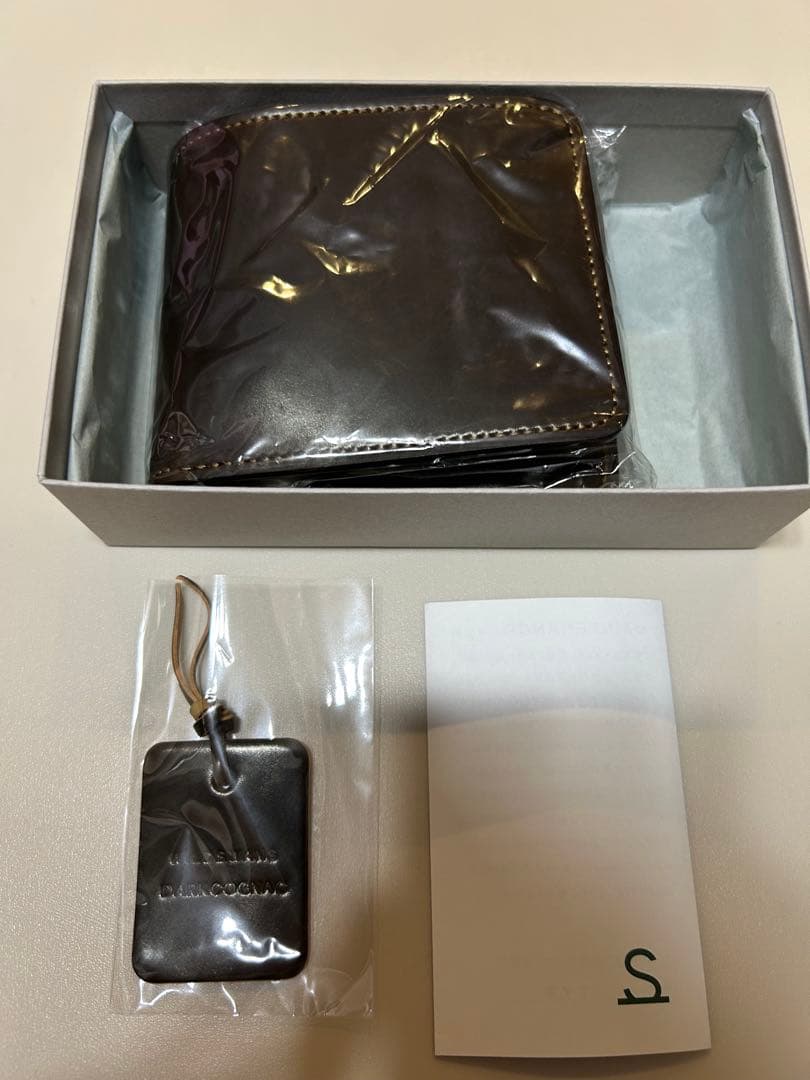 ワイルドスワンズ　フルシェルコードバン　グラウンダー　ダークコニャック