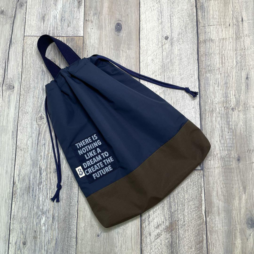 A＊Takaページ レッスンバッグ ナップサック 体操服入れ 巾着 男子