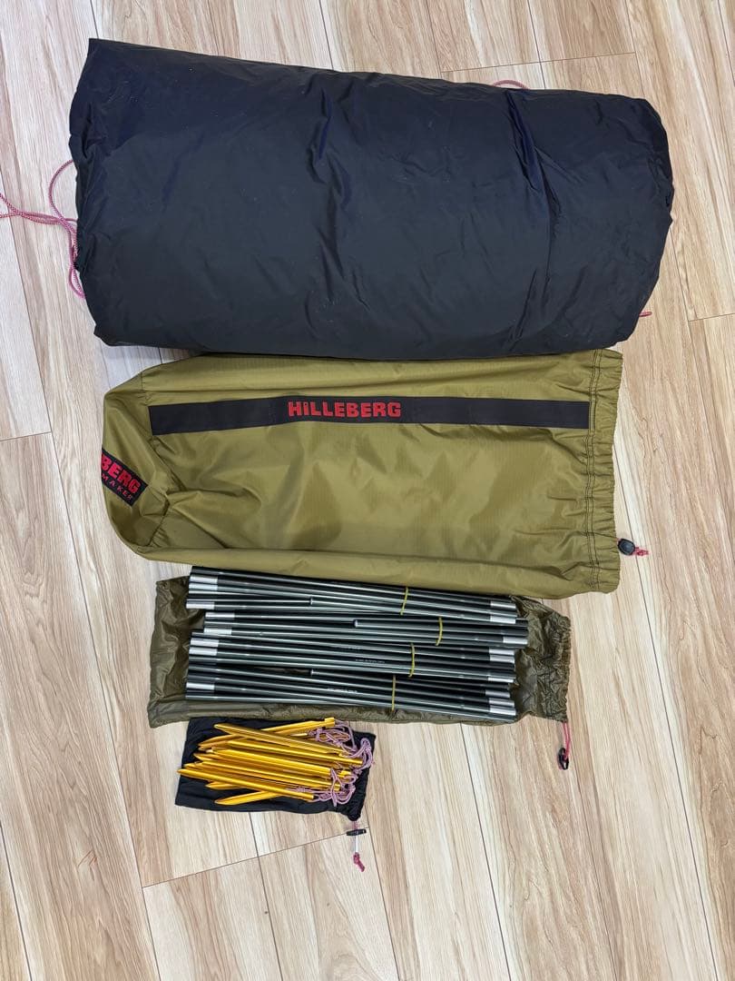 HILLEBERG ケロン4gtフットプリント付き
