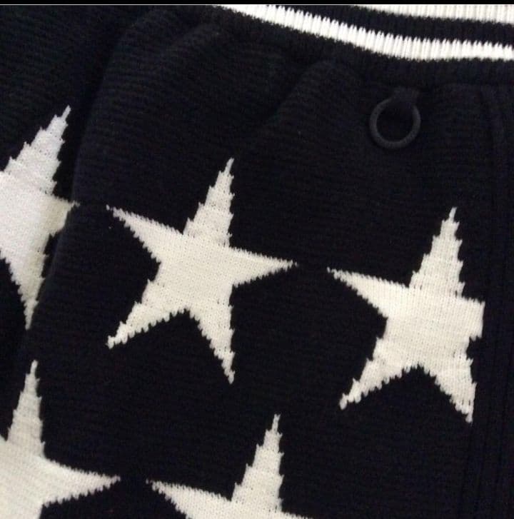 PEARLY GATES 星柄セーター Sサイズ スカートセーターセットアップ