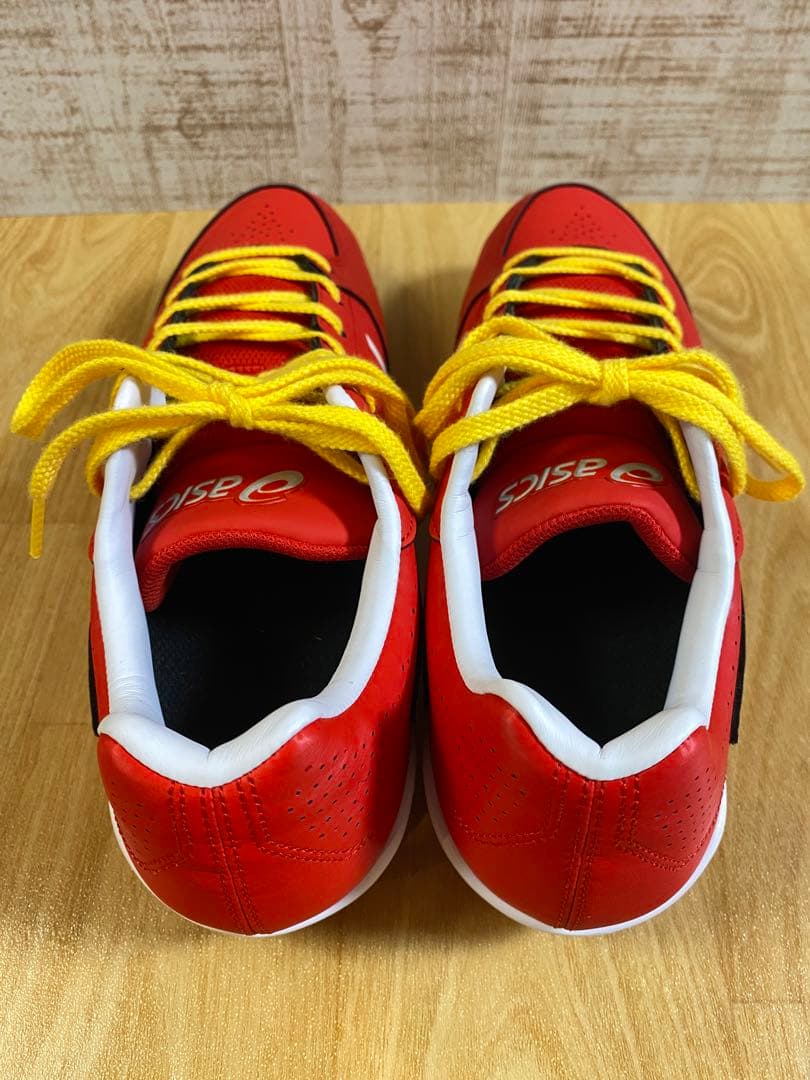 【未使用】 アシックス 野球 スパイク 赤 28㎝