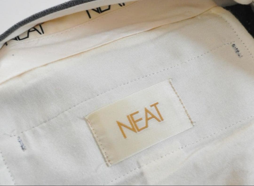 美品 NEAT ニート HOPSACK TAPERED テーパードパンツ
