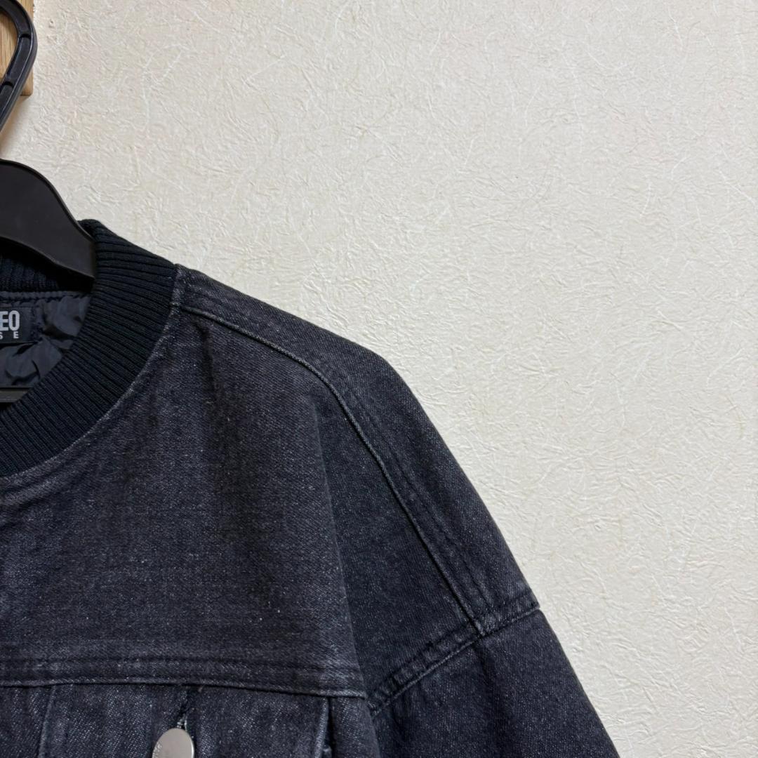 新品 PAMEO POSE 2WAY DENIM JACKET フリンジ