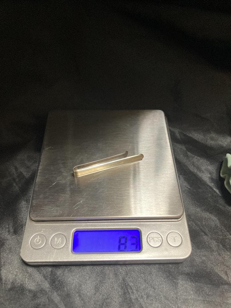 ティファニー ネクタイピン クリップ コンビ ゴールドライン 925×18K