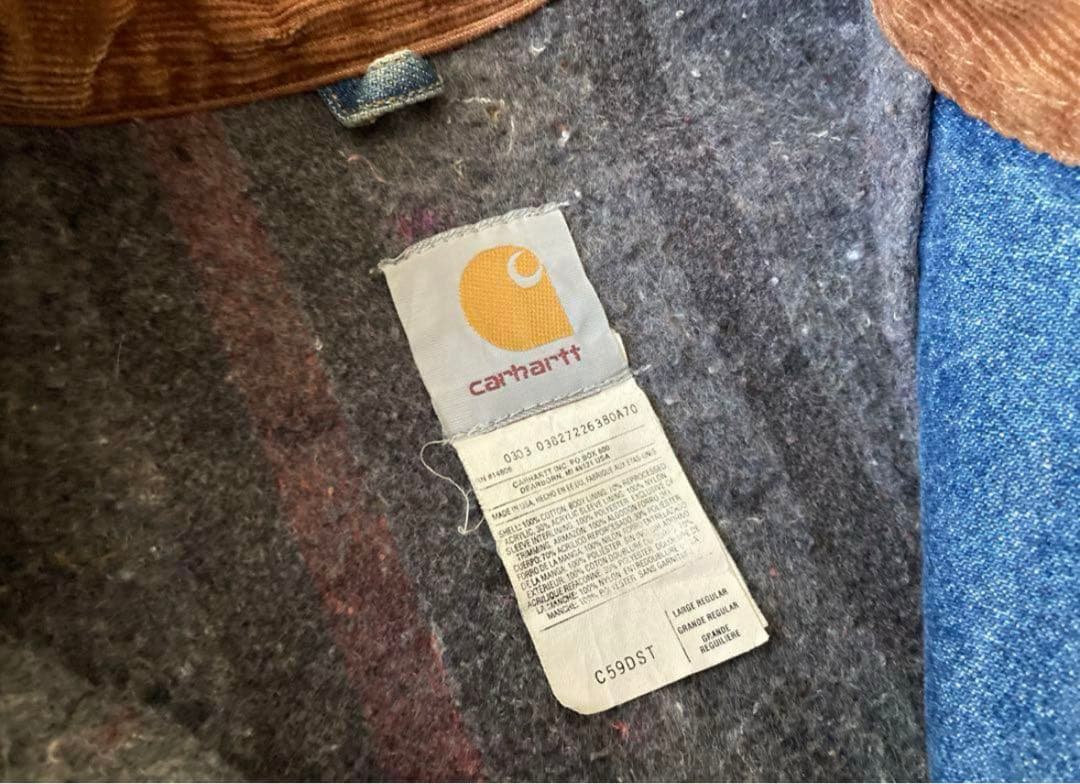 y*e様 USA製 Carhartt カーハート チョアコート デニムカバーオー